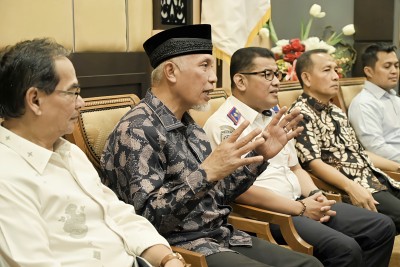 Silaturahim dengan Ka. Bais TNI, Gubernur Sumbar Bahas Sinergitas TNI – Pemerintah Daerah