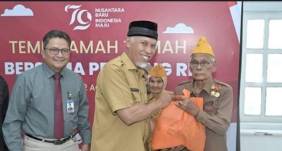 Temu Ramah Dengan Pejuang, Gubernur Sumbar Ingatkan Beri Perhatian Untuk Veteran Pejuang