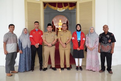 Sekdaprov Sumbar Lepas Perwakilan Paskibra Nasional 2025 Asal Sumbar